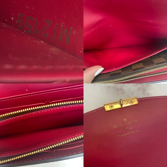 SOLD Louis Vuitton Damier Ebene Croisette Wallet - Picture 15 of 15